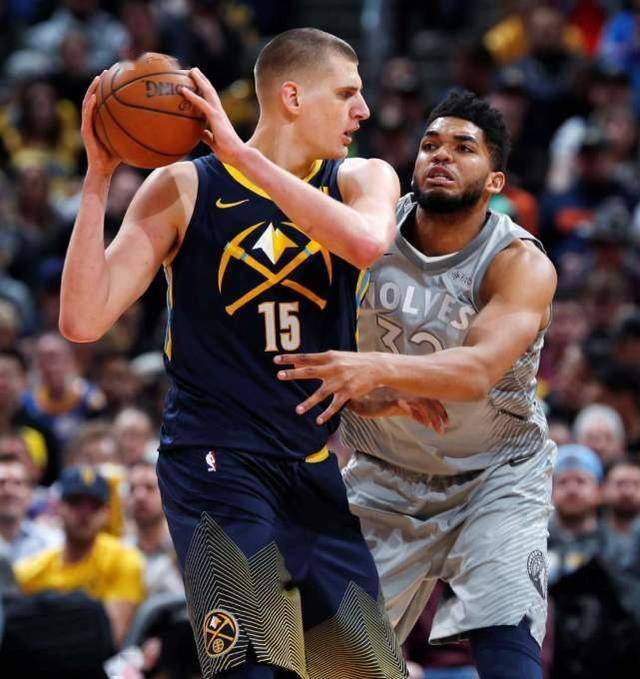  约基奇统治内线掘金大胜森林狼巩固榜首