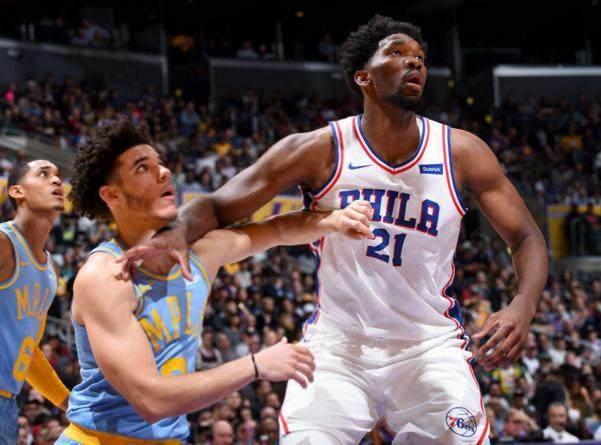  恩比德统治内线轰下四十分，七六人轻取公牛获四连胜